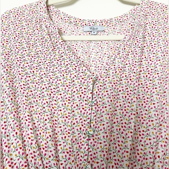 Rails Renata Midi Dress in Flower Vines - Picture 6 of 12